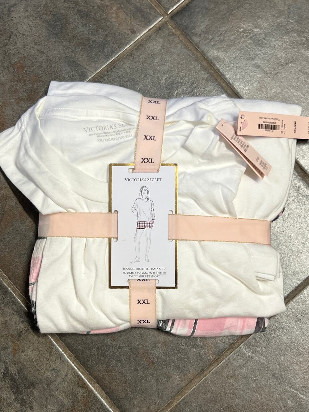 VICTORIA'S SECRET LOUNGE PJ SET SIZE 2XL NEW
